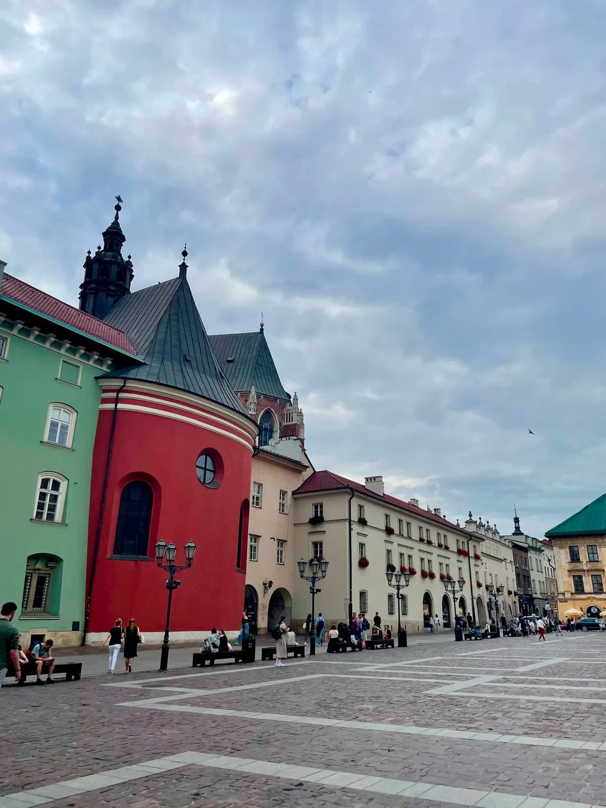 La vieille ville de Cracovie