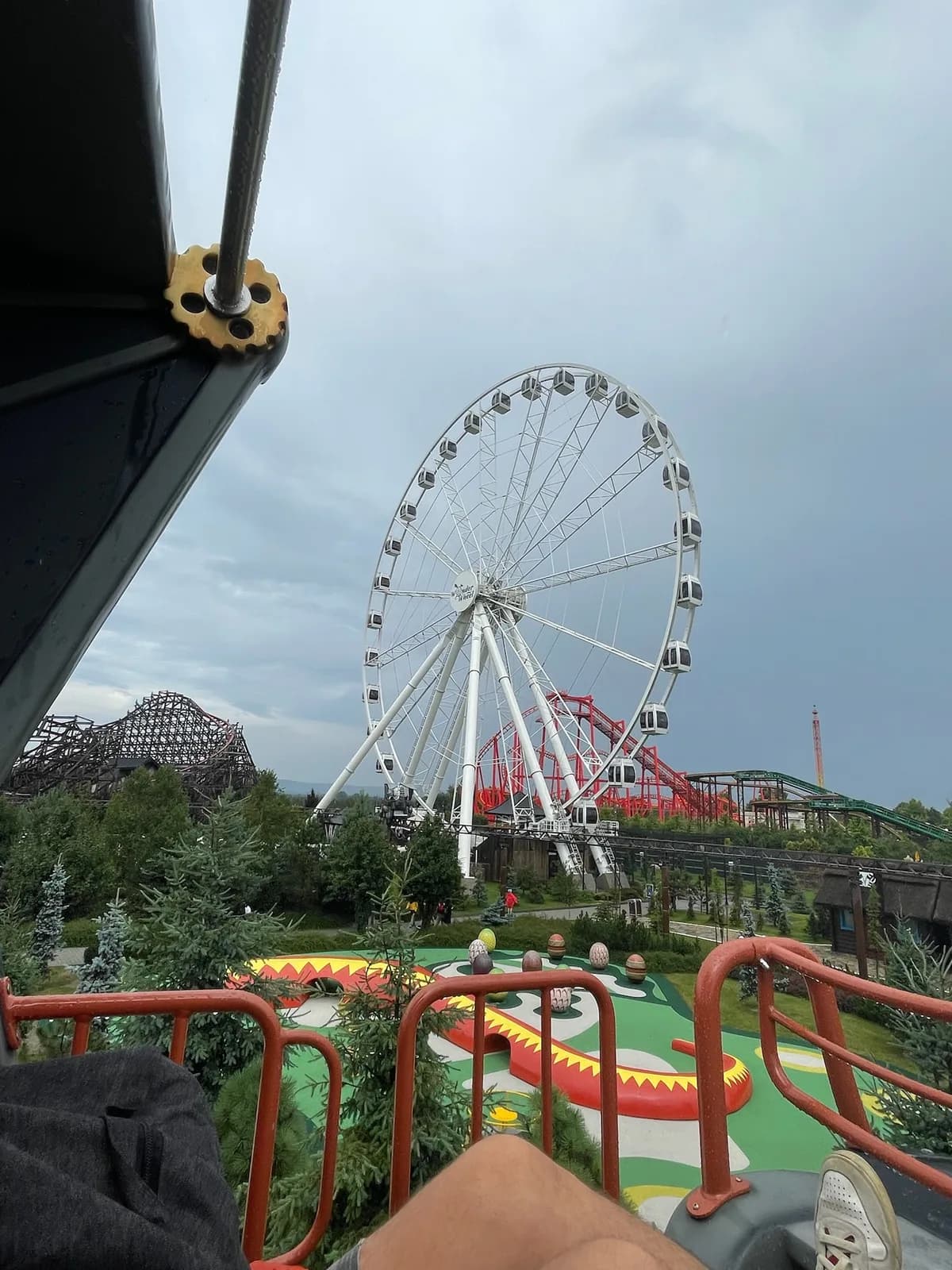 Una coda a Energylandia, piuttosto corta il giorno della nostra visita