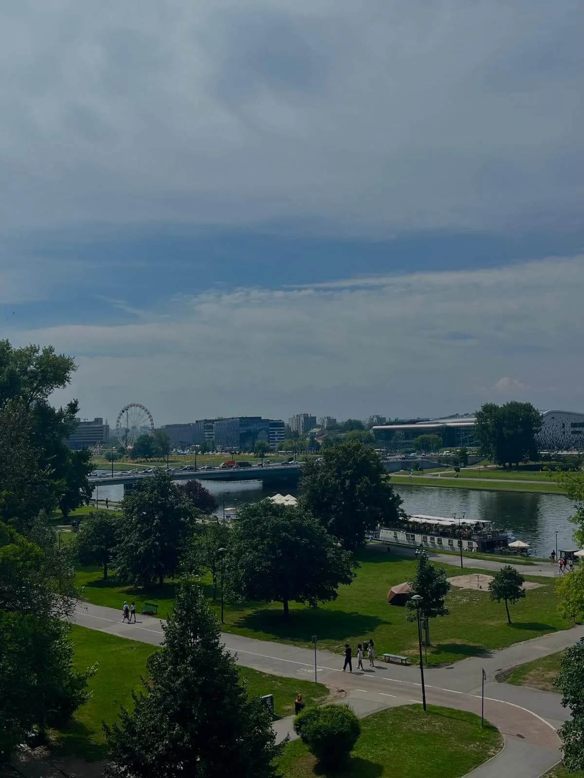 Der Wawel-Hügel und seine Befestigungsanlagen