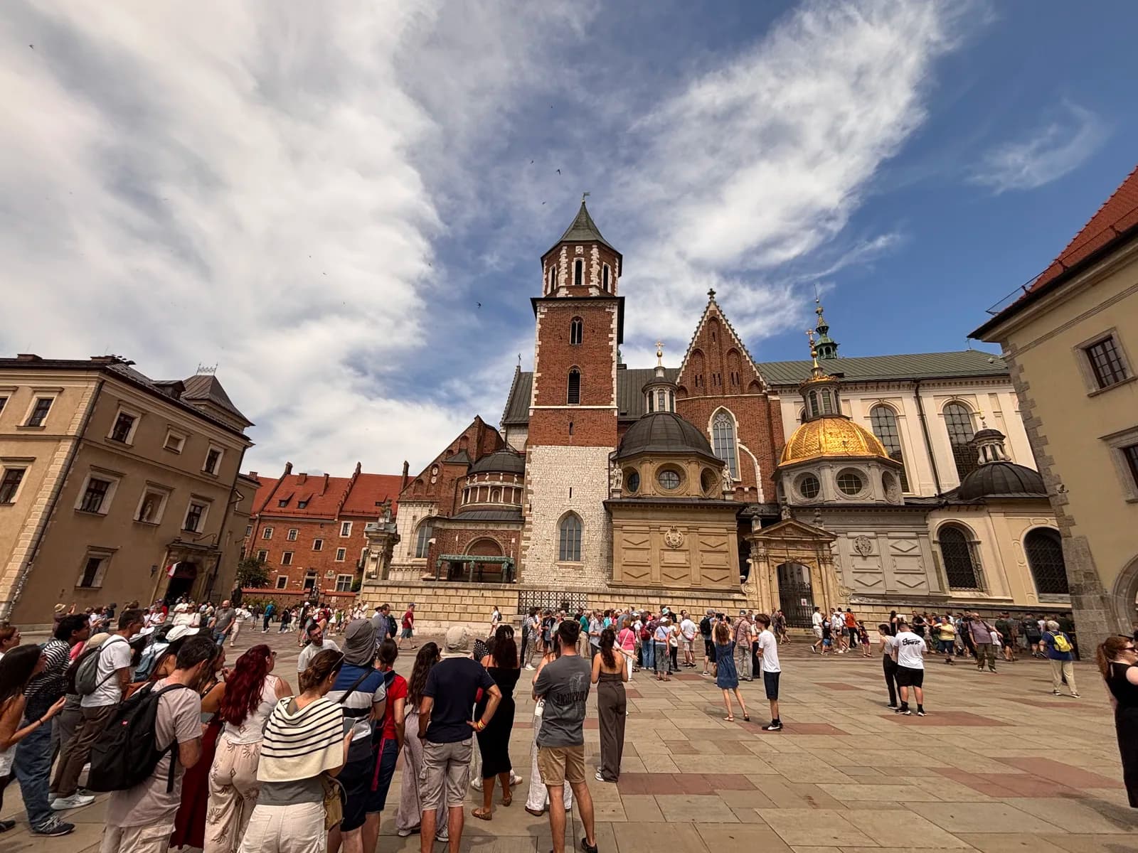 Wawel Cathedral and the gold-domed Sigismund Chapel on Wawel Hill, Kraków