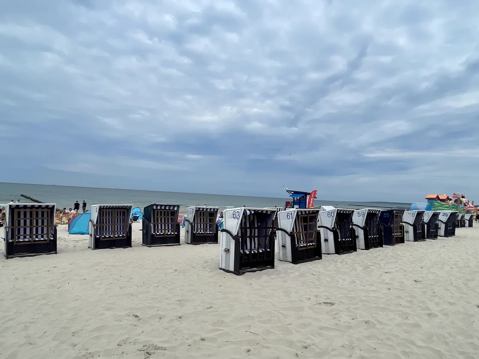 Die Strandpromenade von Ustka