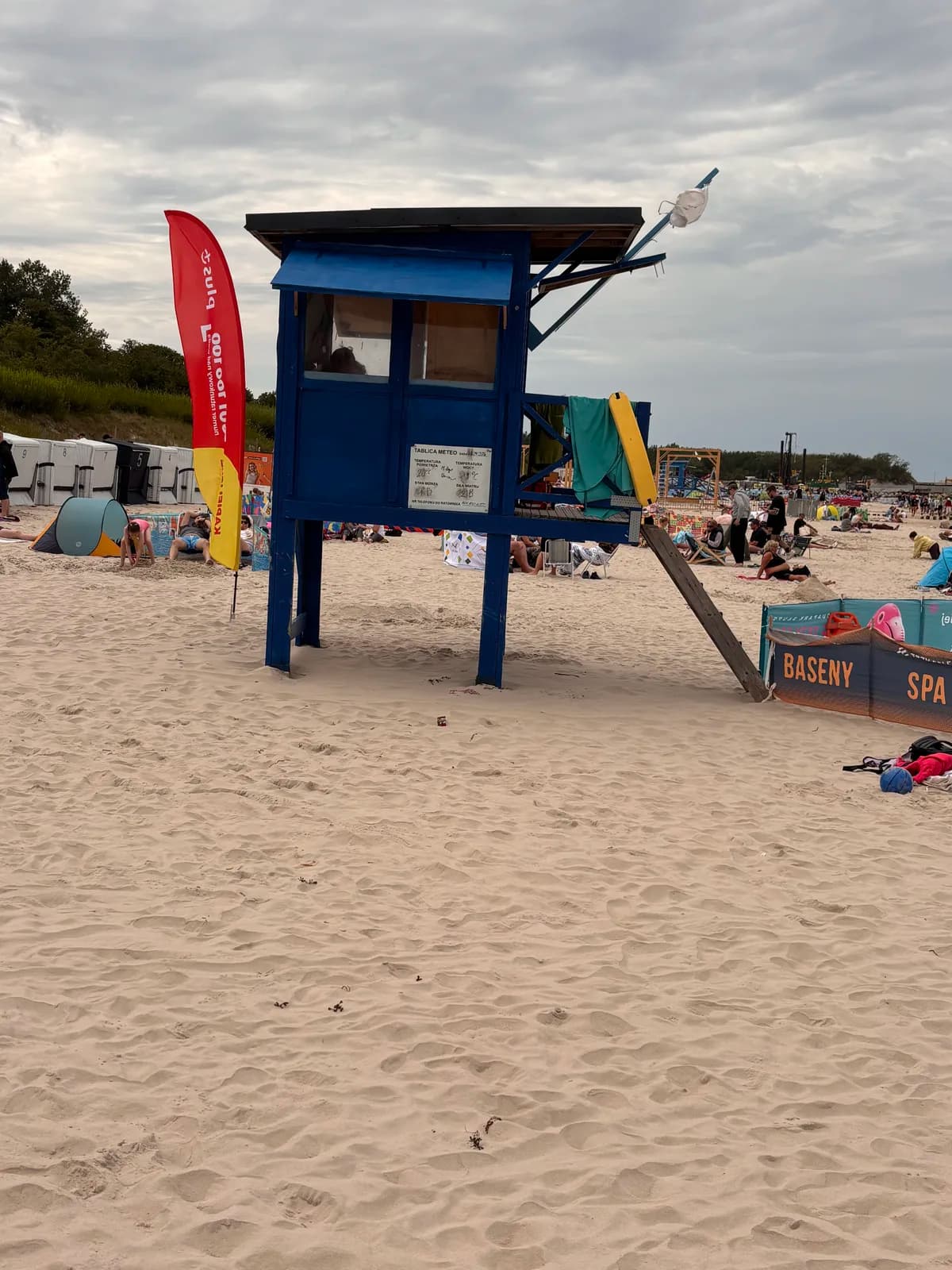 Ustka, lebendigere Küstenstadt als Łeba