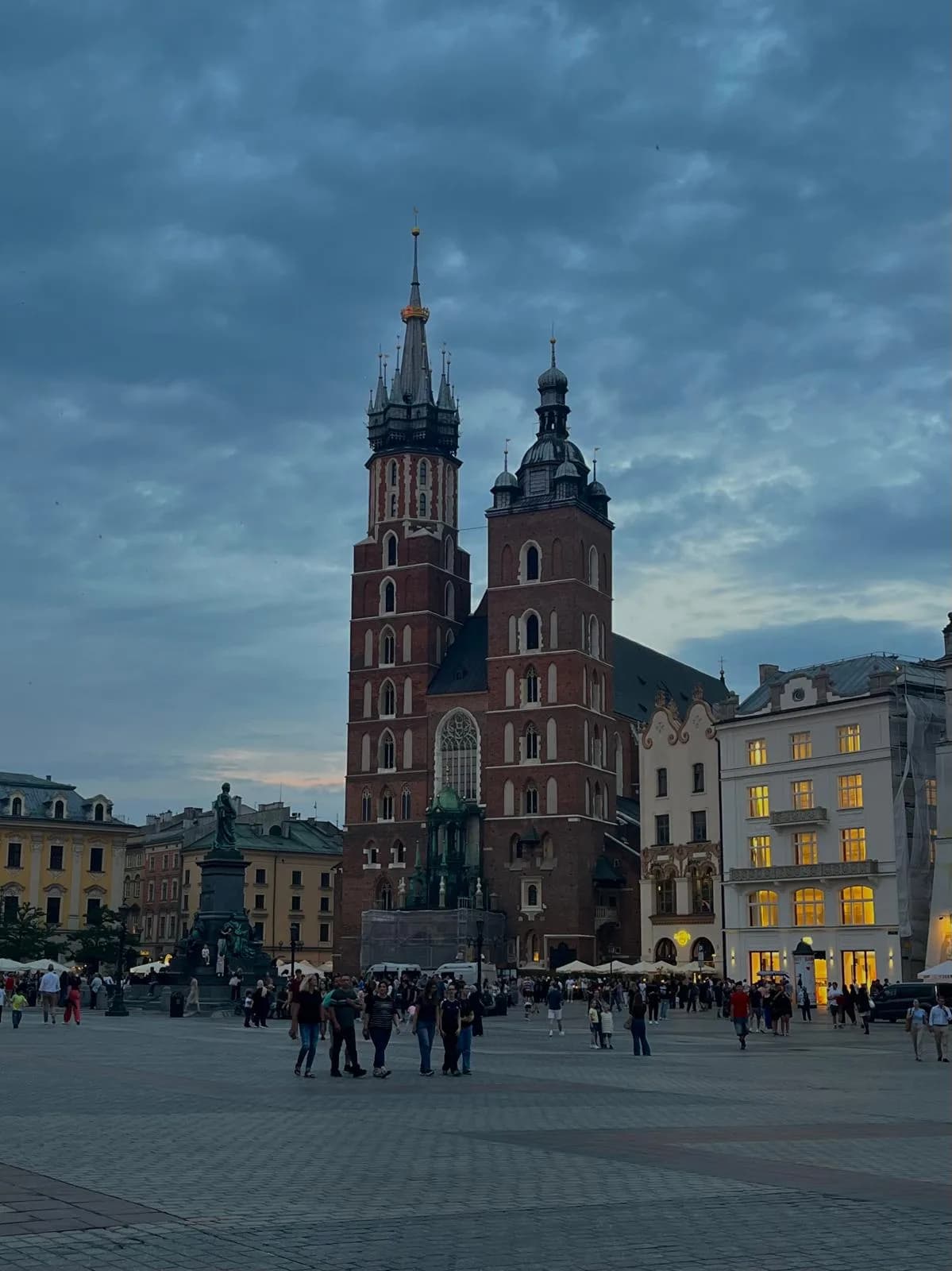 El casco antiguo de Cracovia