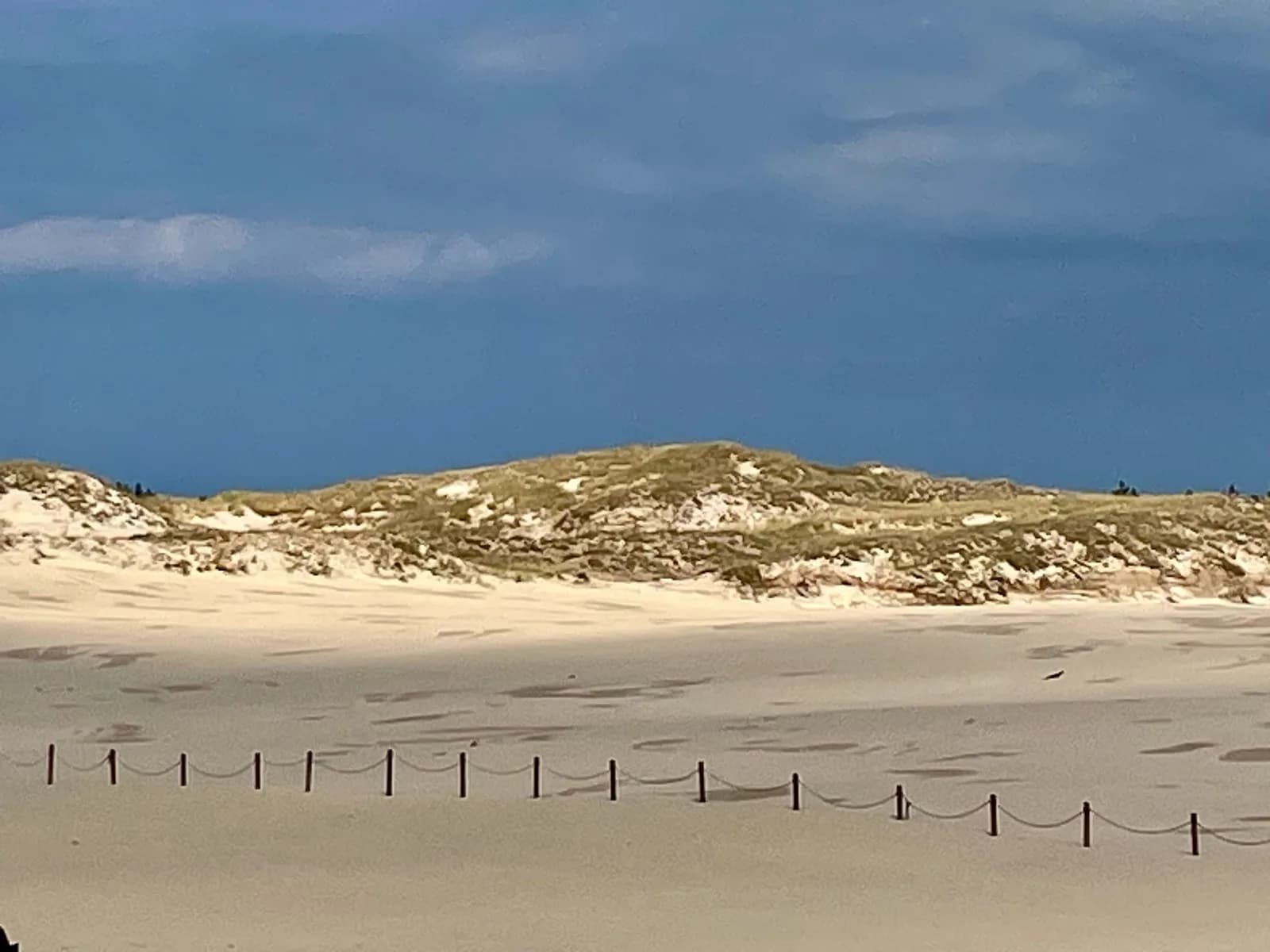 Vue depuis la dune mouvante de Łącka