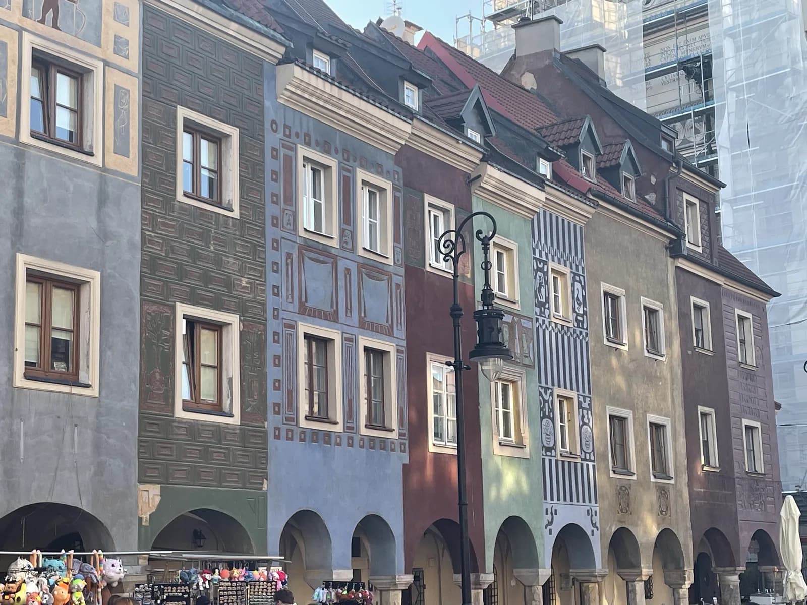 Le centre de Poznań, à proximité de nos adresses gourmandes